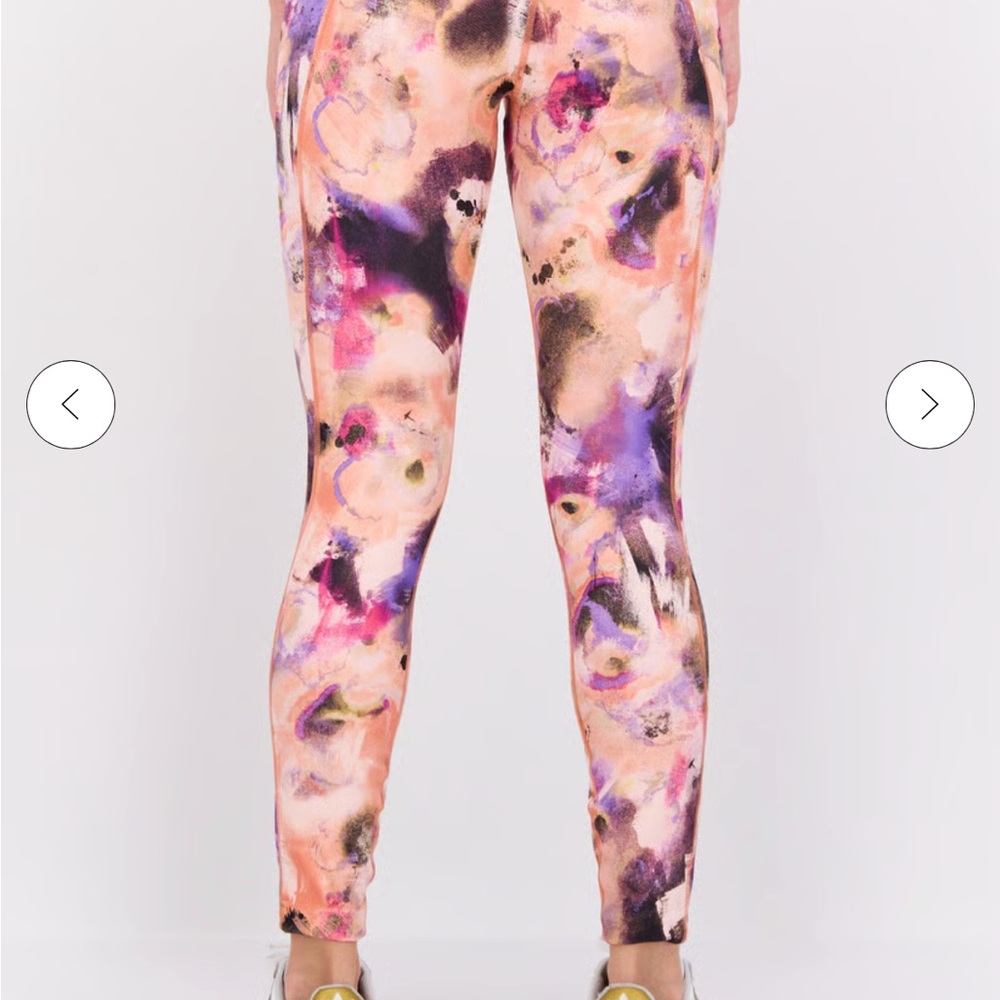 NIKE AIR TIGHTS DRI-FIT PANTS MADDER ROOT COLOR WOMEN'S SIZE LARGE - Picture 3 of 13